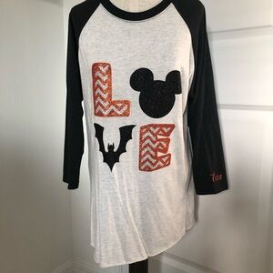 Disney Halloween Baseball Top